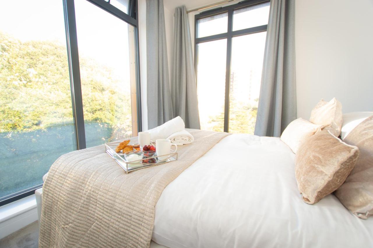 * Panoramic Penthouse With Sea & City Views Bournemouth Exterior foto