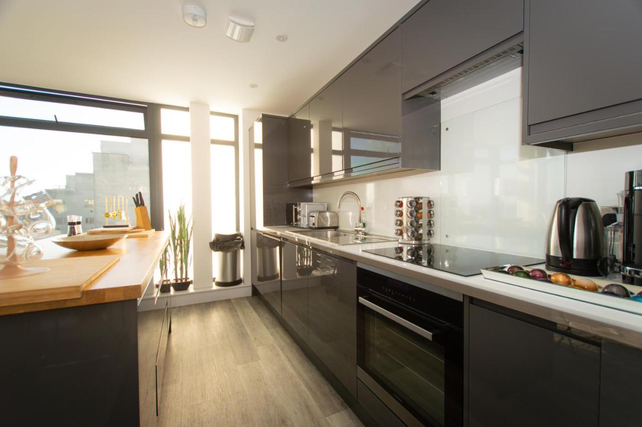 * Panoramic Penthouse With Sea & City Views Bournemouth Exterior foto