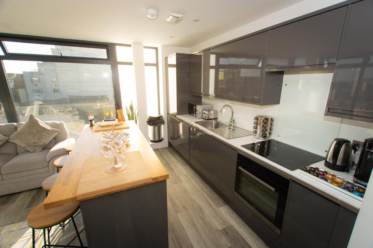 * Panoramic Penthouse With Sea & City Views Bournemouth Exterior foto
