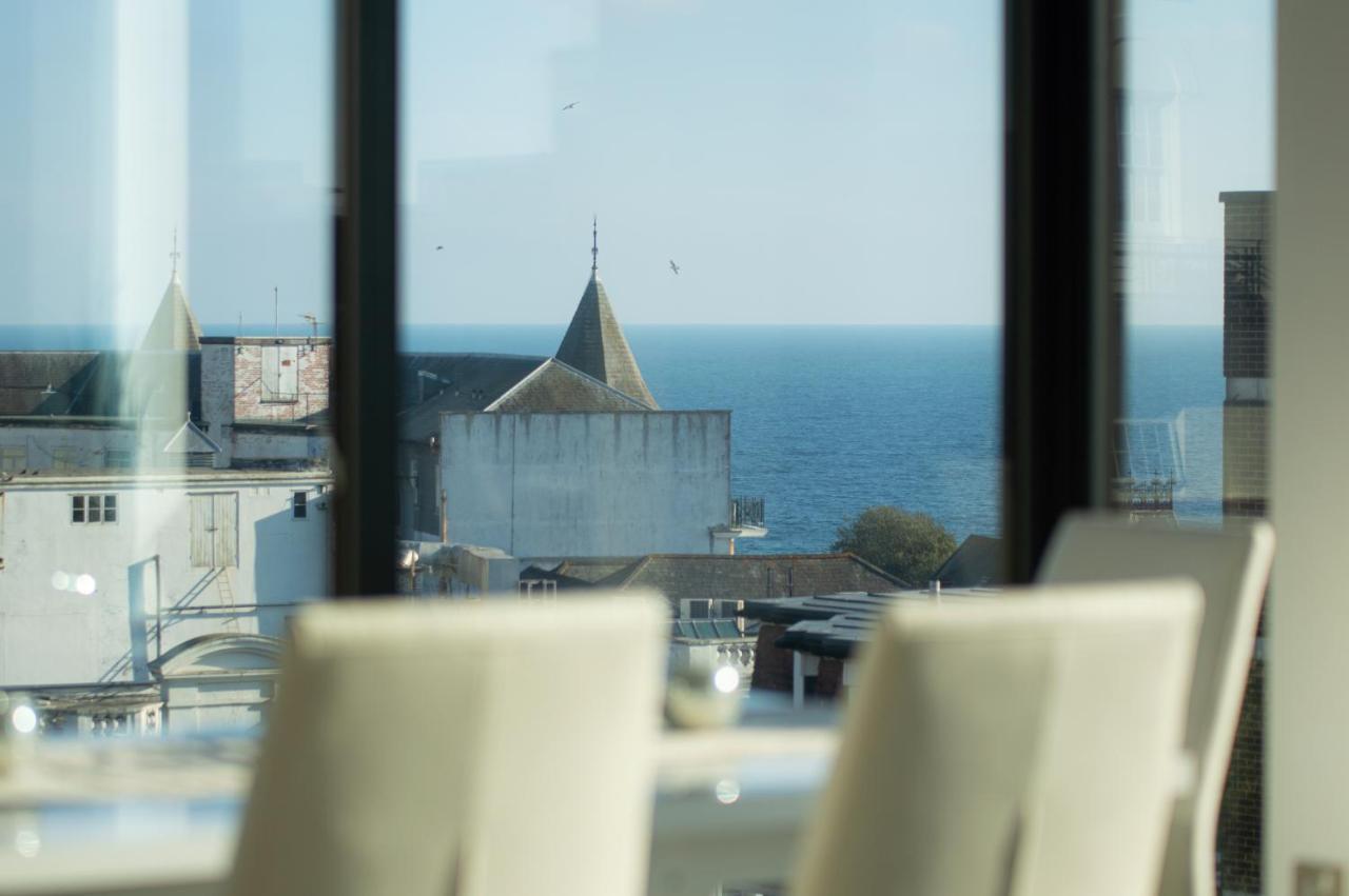 * Panoramic Penthouse With Sea & City Views Bournemouth Exterior foto